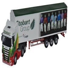Oxford Diecast Scania Highline Walking Floor Stobart Ascot Champions Day