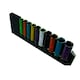 image 1 of Metric 1/2" Drive Double Deep Colour Coded Sockets 6 Sided 13mm - 24mm 10pc