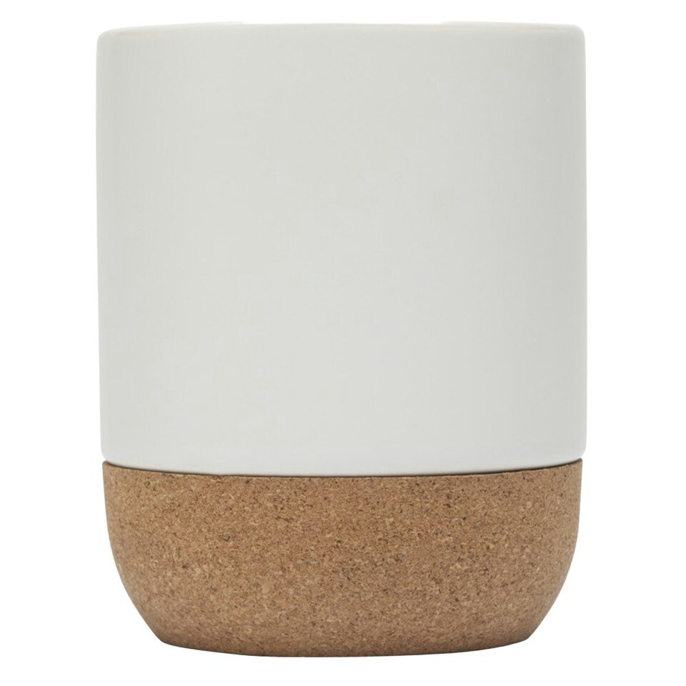 image 1 of Floso Billie Cork Ceramic Sublimation 300ml Mug - White - One Size