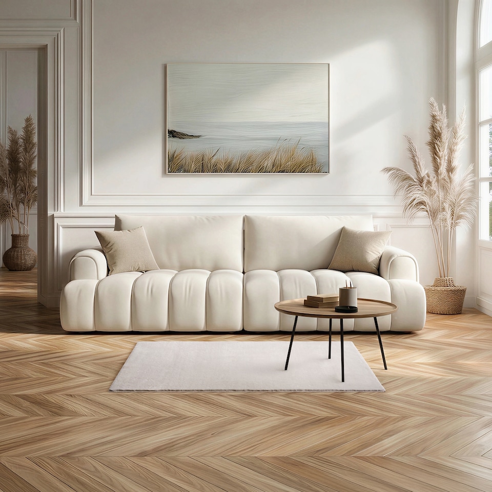 image 1 of Softie Short Pile Faux Fur Living Room & Bedroom Rug