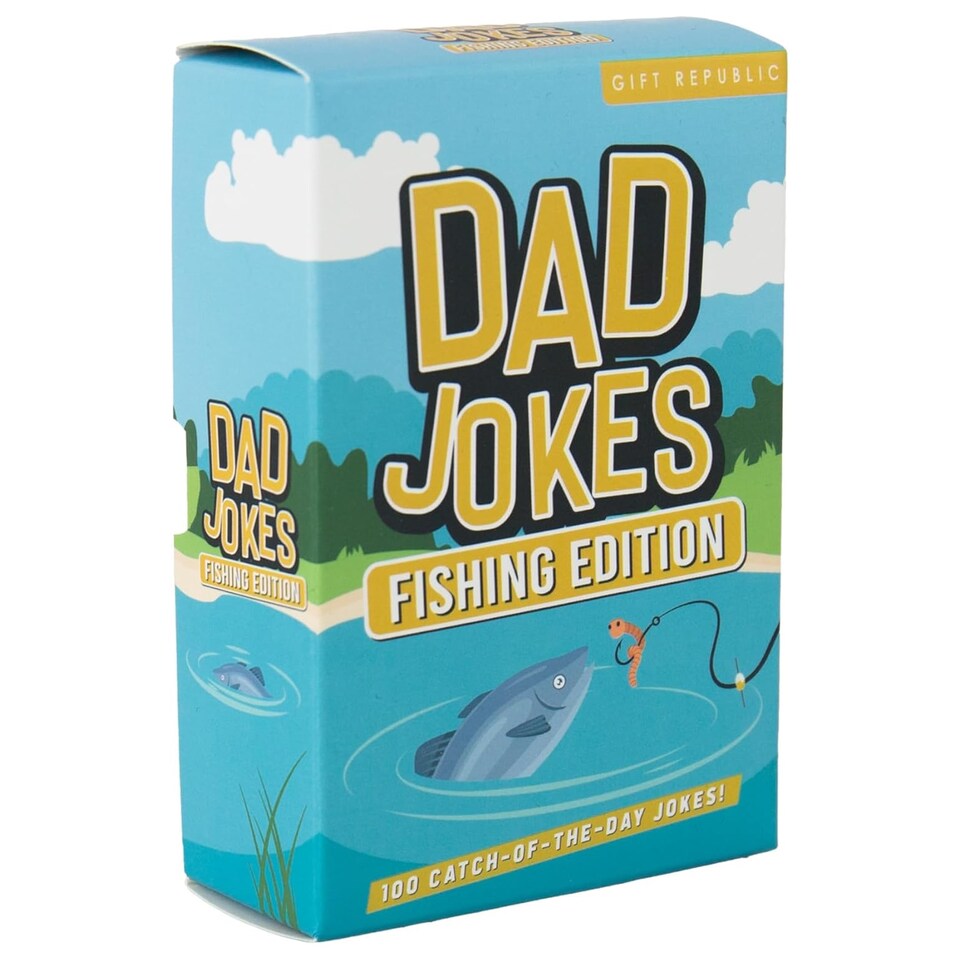 image 1 of Gift Republic Dad Jokes: Fishing Edition