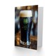 image 2 of St. Patrick's Day Card Raise A Pint Stout Blank Greeting Card