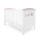 image 2 of Ickle Bubba Coleby Style Cot Bed Elephant Love Pink - Without Mattress