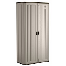 Suncast Haven Mega Tall Storage Cabinet | Grey