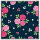 image 4 of Rose bud pattern (Picutre Frame) White | S