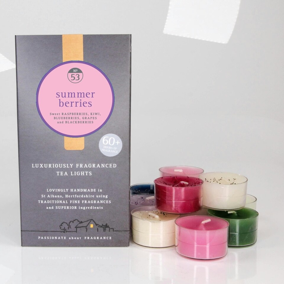 Potters Crouch Tealights - Summer Berries | Multi