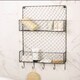 image 2 of Two Tier Bathroom Wall Storage Unit N/A
