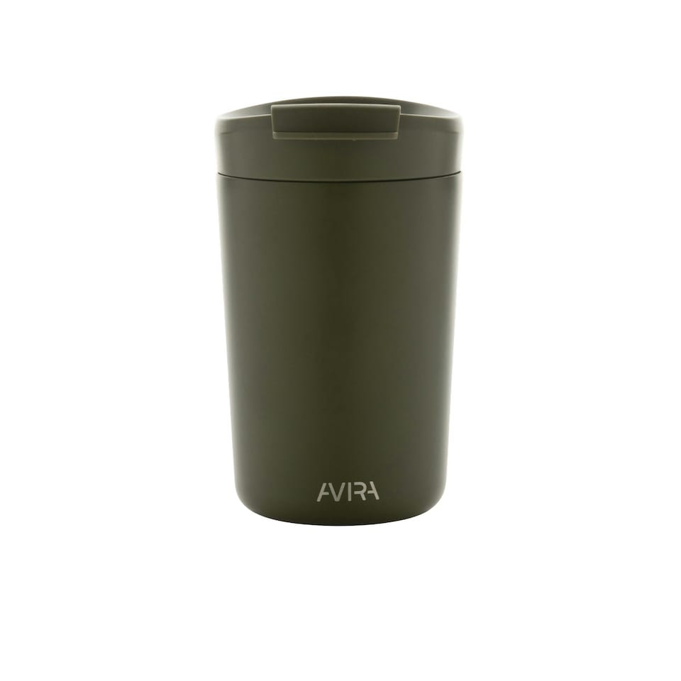 image 1 of Avira Alya Recycled Stainless Steel 300ml Tumbler - Green - One Size