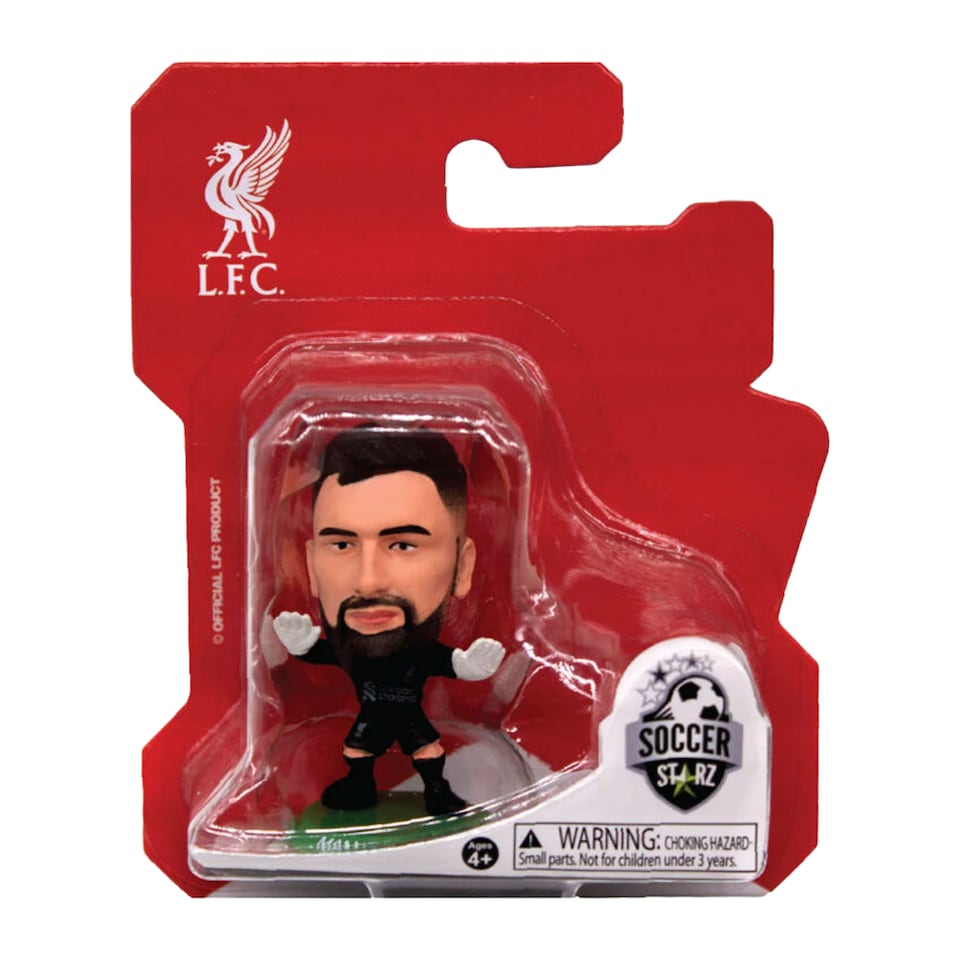 image 1 of Liverpool FC Giorgi Mamardashvili 2026 SoccerStarz Collectable Figurine | Black | Black/Green | One Size | 1