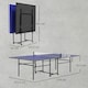 image 7 of SPORTNOW 9FT Holding Tennis Table w/ Four Wheels, for Indoors, Blue