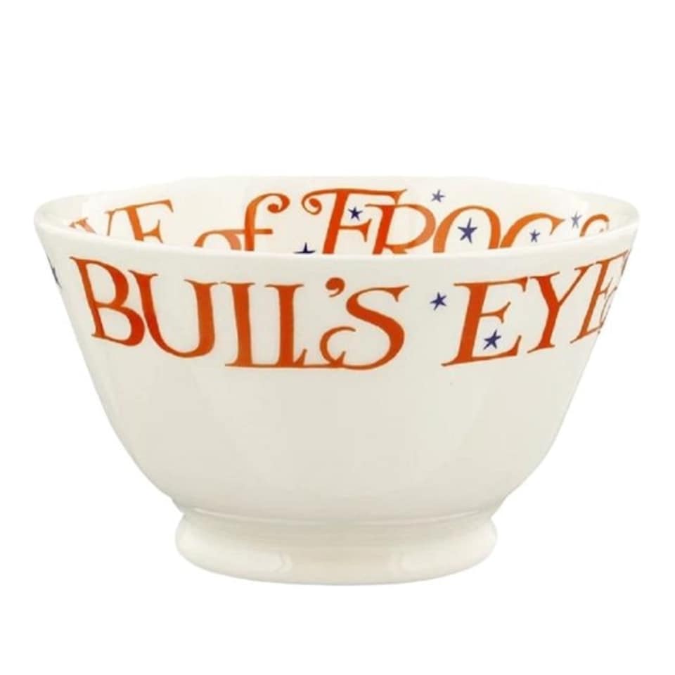 image 1 of Bowl: 12.5cm Emma Bridgewater Halloween Snack Bowl, Ceramic White