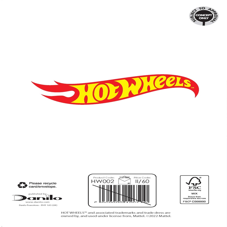 image 1 of Hot Wheels Son Birthday Card