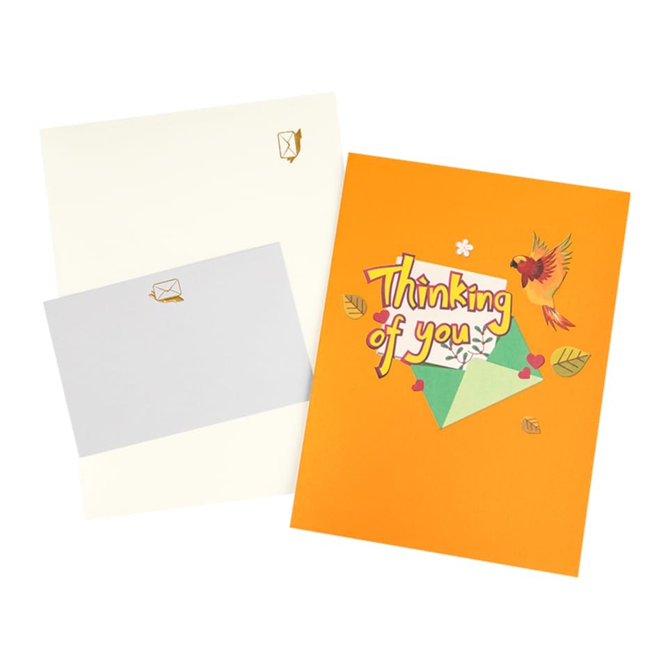 image 1 of Heart in the Canopy 3D Thinking of You Pop Up Greeting Card