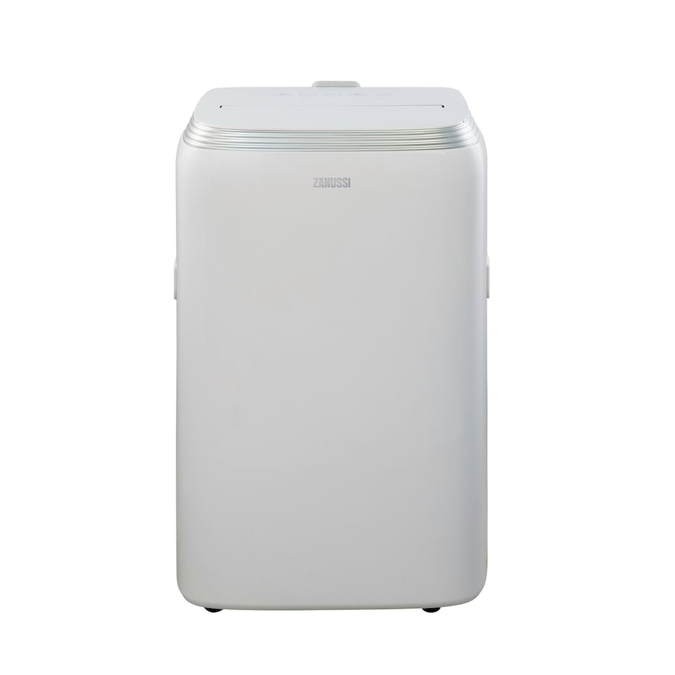 image 1 of Zanussi Air Conditioner & Dehumidifier 3 Fan Speeds 2 in 1 9000 BTU 16m² Room Size White ZPAC9002