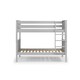 image 2 of Classic Dove Grey Bunk Bed 2 x 3ft (90cm)