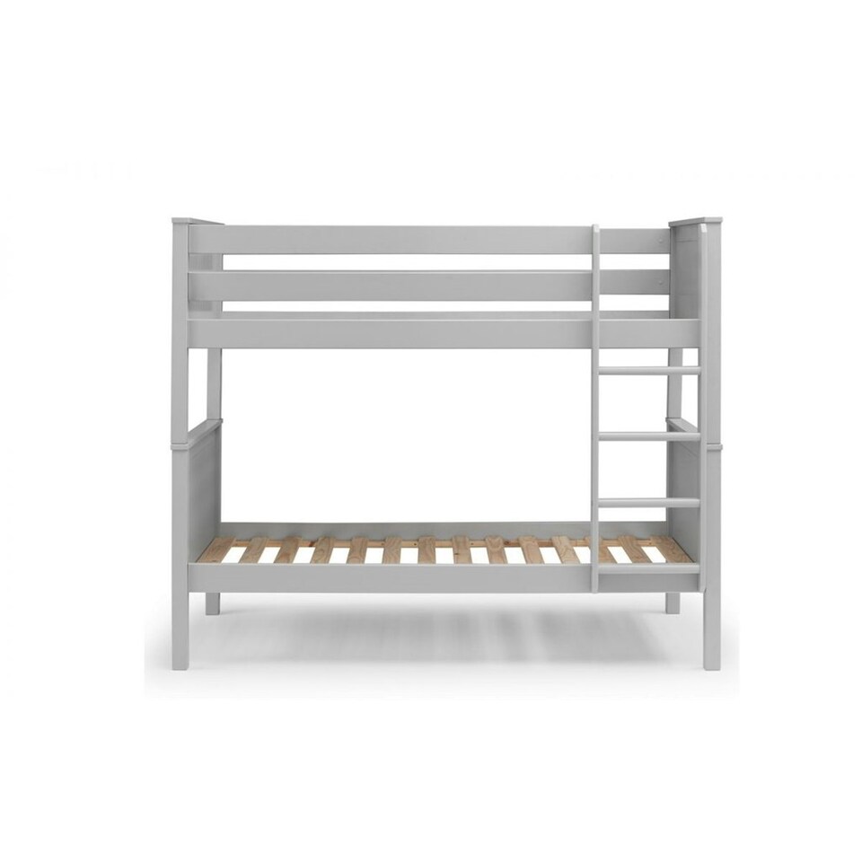 image 1 of Classic Dove Grey Bunk Bed 2 x 3ft (90cm)