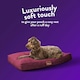 image 3 of Paws for Slumber Pet Bed Cover, Burgundy, Large