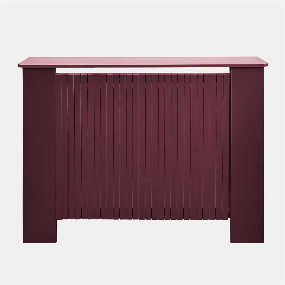 image 1 of OHS Ribbed Radiator Cover Slatted Engineered Wood