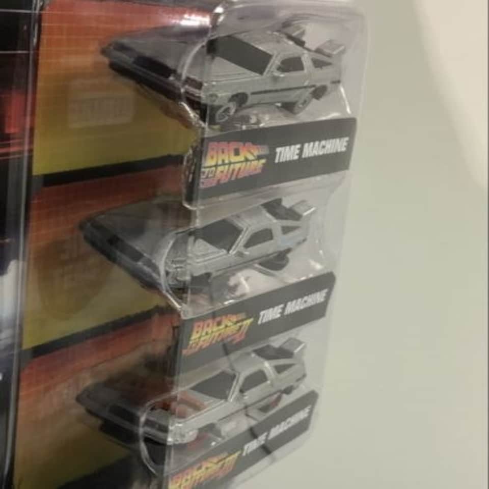image 1 of Back to the Future Nano Hollywood Rides 3 Pack NV-5 Jada 31583