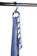 image 4 of Interiors By Premier Set Of Two Indigo Plastic Tie Organiser,Practical Tie Drawer Dividers,Tie Storage Organiser,Tie Hanger