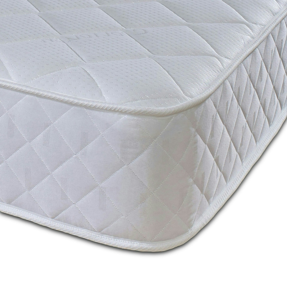 image 1 of Cooltouch Plus Diamond Essentials Foam Free Pinna-Coil Mattress White | Double