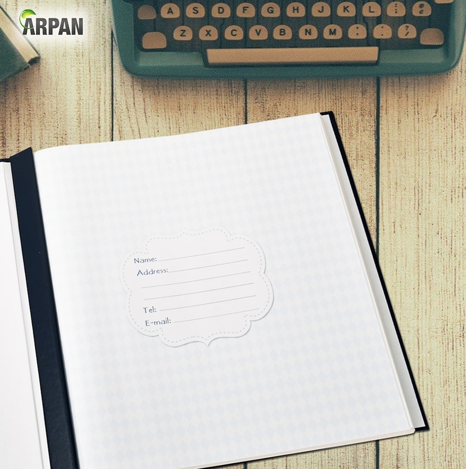 image 1 of ARPAN Extra-Large Self Adhesive Photo Album – 24 Sheets / 48 Sides – Leather Look Padded Cover Post Bound Scrapbook Memory Album for Photos, Keepsakes & Special Occasions