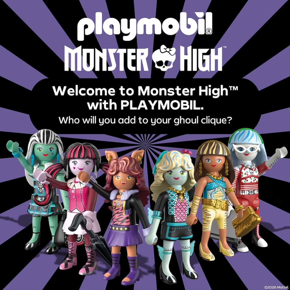 image 1 of Playmobil X Monster High Valentines