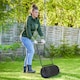 image 2 of DURHAND Garden Lawn Roller 38L Steel Push Grass Mower Water Sand Filled