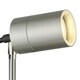 image 6 of First Choice Lighting Set of 2 Blaze Stainless Steel Outdoor Spike Lights Silver | Clear
