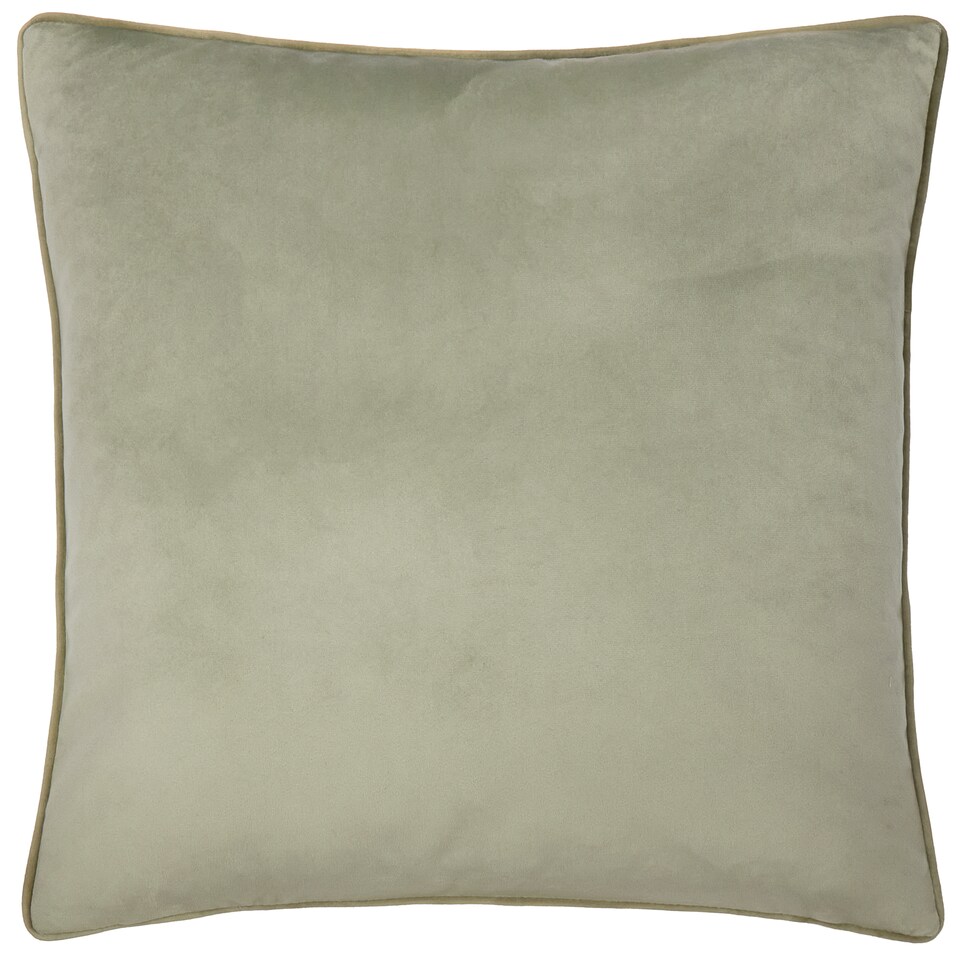image 1 of Furn Meridian Velvet Cushion | Green | Sage/Green