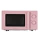 image 1 of Hamilton Beach Miami Manual 800W Microwave - Flamingo Pink