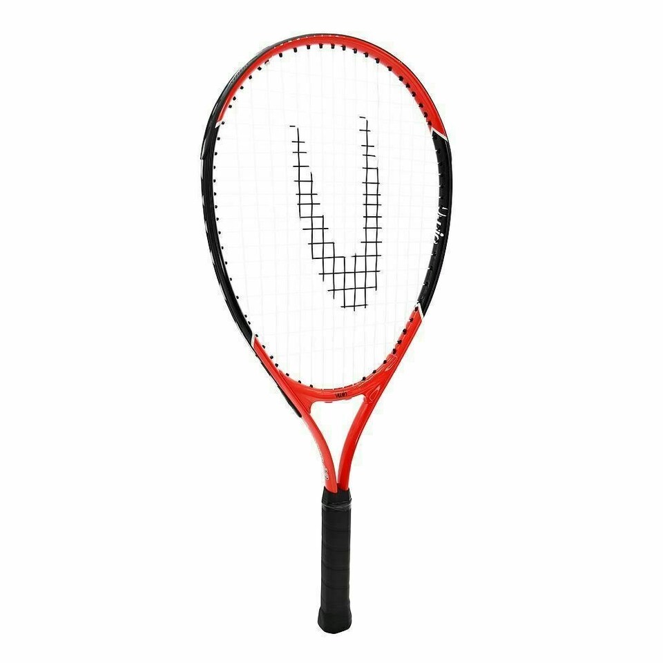 Uwin Childrens/Kids Champion Tennis Racket - Black/Red - 23in