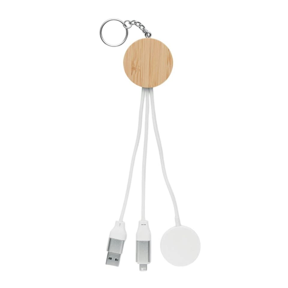 image 1 of MidOcean Bule 4 in 1 Keyring - White - One Size