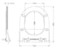 image 2 of Balterley Round Sandwich Soft Close Seat