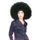 image 1 of Bristol Novelty Unisex Adult Afro Oversized Wig - Black - One Size One Size