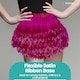 image 9 of Trimming Shop 2M Rooster Hackle Feather Fringe Trim for Creative Projects