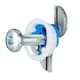 image 5 of Gripit 25mm Plasterboard Fixing Stud Wall Anchor Max Load 113kg - Blue - 25 Pack
