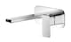 image 1 of Balterley Square Wall Mount 2 Tap Hole Basin Mixer Tap & Back Plate - Wall Mounted 2 Tap Hole Basin Mixer Tap | Silver | Chrome | 1