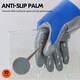 image 3 of Pack of 10 Nitrile Coated Safety Work Gloves | Protective Grip Gloves for Construction, Gardening, DIY & Warehouse Work | Reusable Breathable Work Gloves
