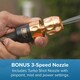 image 9 of Pocket Hose Copper Bullet Expanding Hosepipe 25ft Black