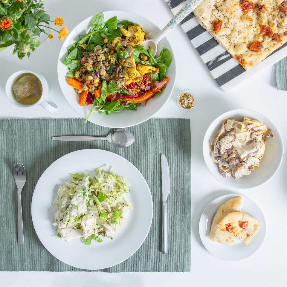 image 1 of Argon Tableware Classic White Pasta Bowls - 25.5cm - Pack of 6 | White | White