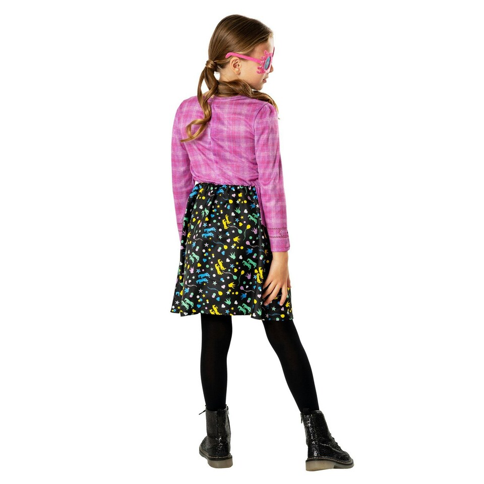 image 1 of Harry Potter Childrens/Kids Luna Lovegood Costume - Pink/Black - 5-6 Years 5