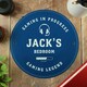 image 1 of Personalised Gaming Blue Plaque