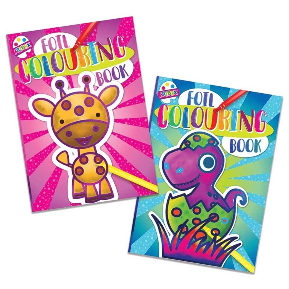 image 1 of Single Foil Colouring Book