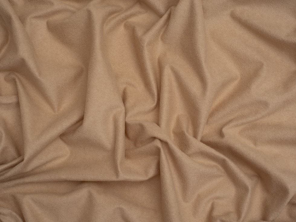 Minerva Core Range Beige Faux Suede Suedette Fabric for Dressmaking, 150cm / 59" Wide - per metre