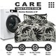 image 5 of VELVETIO Matthias Complete Duvet Cover Set with Fitted Sheet Breathable Bedding Quilt Multi | King