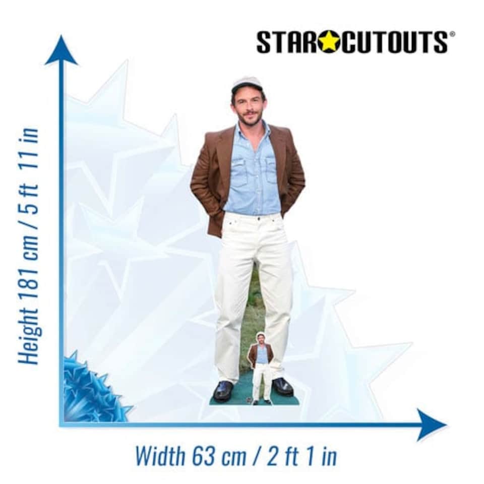 image 1 of Jonathan Bailey Lifesize Cardboard Cutout 181cm
