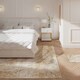 image 3 of KUKOON Modern Beige Distressed Marble Living Room Area Rug 200cm x 290cm Cream