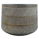 image 1 of 29cm x 43cm Large Maral Planter with Etching Composite Plant Pot