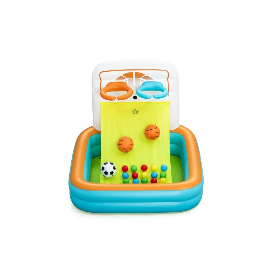 image 1 of Bestway Inflatable Kids Pool with Baskets, Balls 120x107x84 cm +2 Years Garden 52728